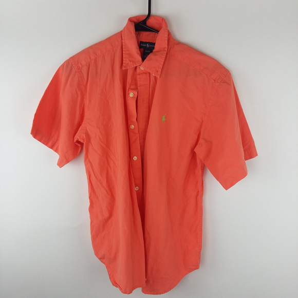 Ralph Lauren Tops - Ralph Lauren Women's Sz XL Orange BD Shirt